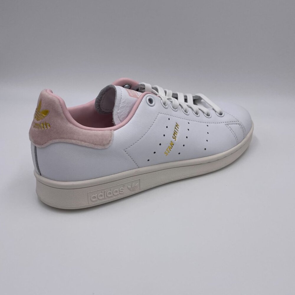 adidas Stan Smith White / Pink Womens Shoes - Picture 8 of 8